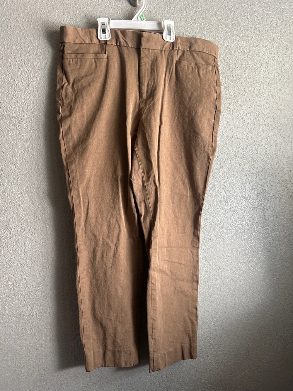 Banana Republic Straight Leg Pants in Tan